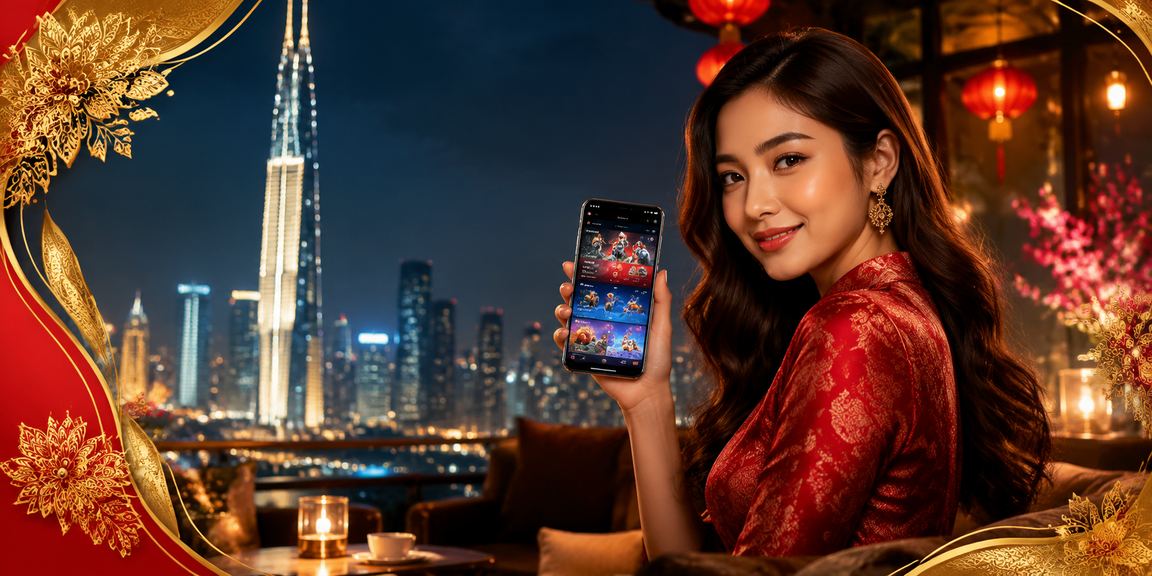 Pengguna Kuala Lumpur mengakses pertaruhan bola sepak dari telefon mudah alih dengan rekaan batik
