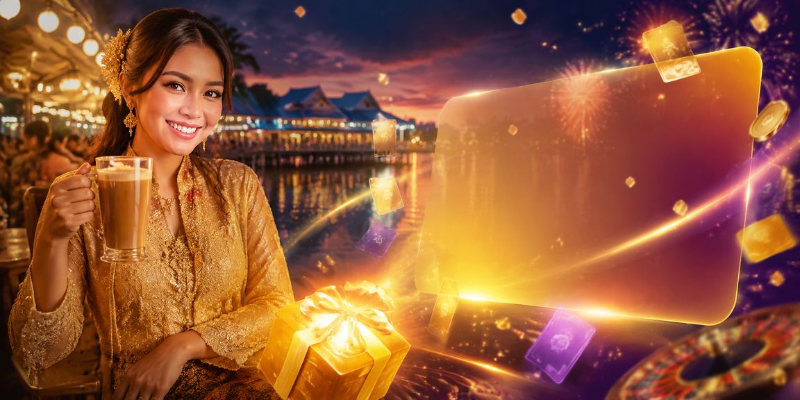Pengguna Malaysia menggunakan aplikasi pertaruhan bola sepak sambil memakai kebaya